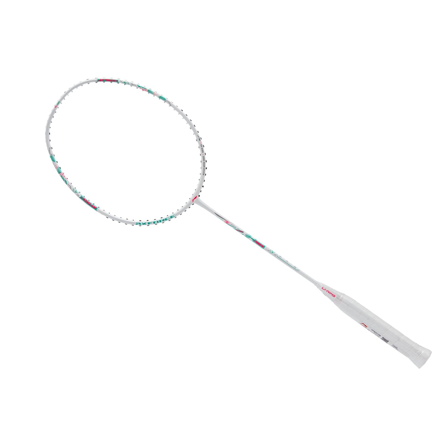 Badminton ketcher - Li-Ning AXForce Big Bang White - SportYouUp Danmark
